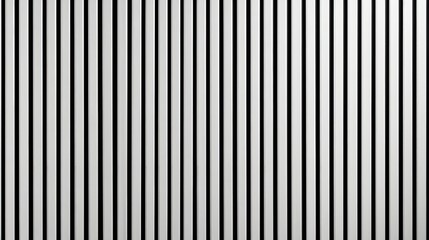 Vertical black and white stripes create a symmetrical, abstract pattern with a modern, minimalist aesthetic.
