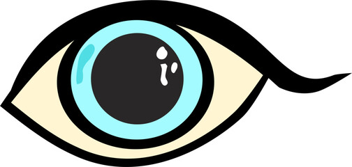  Logo oka – minimalistyczna ikona wektorowa © Laura