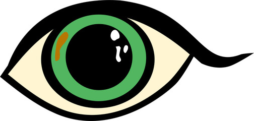  Logo oka – minimalistyczna ikona wektorowa © Laura