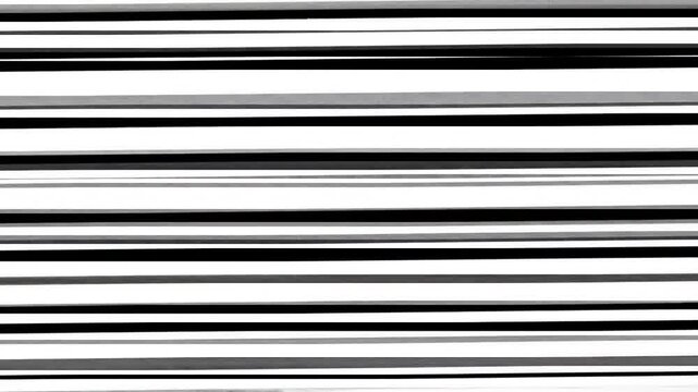 Abstract monochrome horizontal stripes