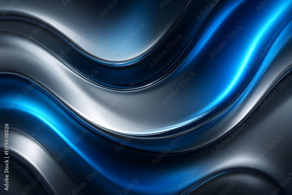 Poster ai core gradient with high-tech hues