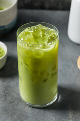 Cold Refreshing Iced Japanese Matcha Green Tea