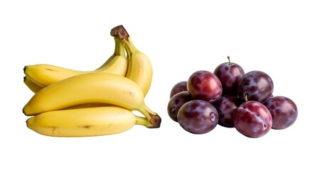 bananas isolated on white background