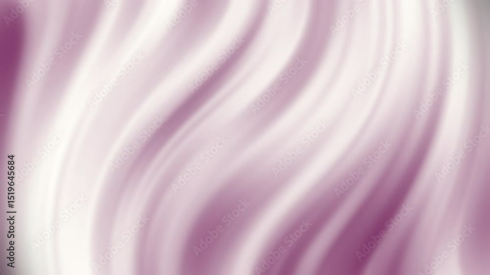 Aufkleber soft, flowing abstract lines in light pink and white create a smooth, dreamy background with gentle 