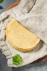 Homemade Organic Mexican Corn Tortillas