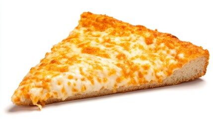 A single slice of delicious pizza with tasty cheese and savory toppings delicious