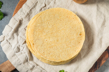 Homemade Organic Mexican Corn Tortillas