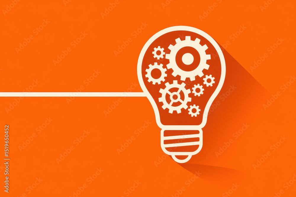 Poster innovation drives progress as interconnected ideas and mechanisms spark creative solutions in a dyna