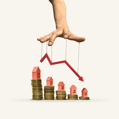 A puppeteer controls the real estate market.