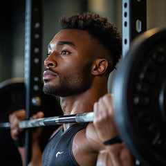 Intense Fitness Gym Workout: Strongman Powerlifting and Weightlifting for Muscular Gains