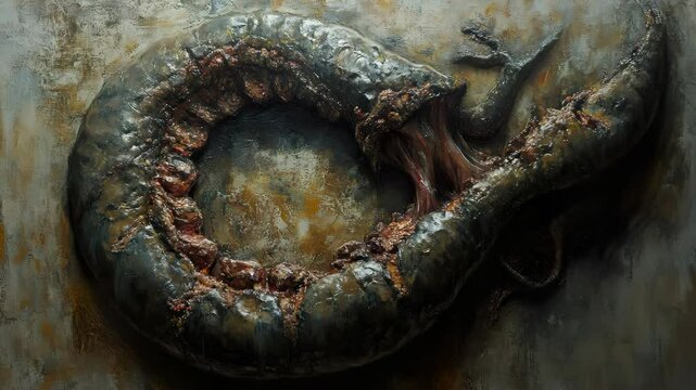 Majestic Animal Portrait Painting on Wall