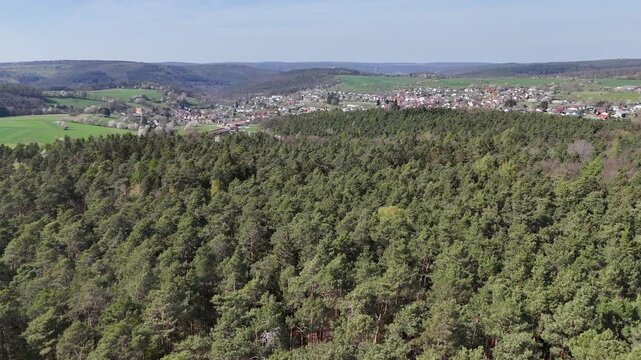 Bachgau aus der Luft