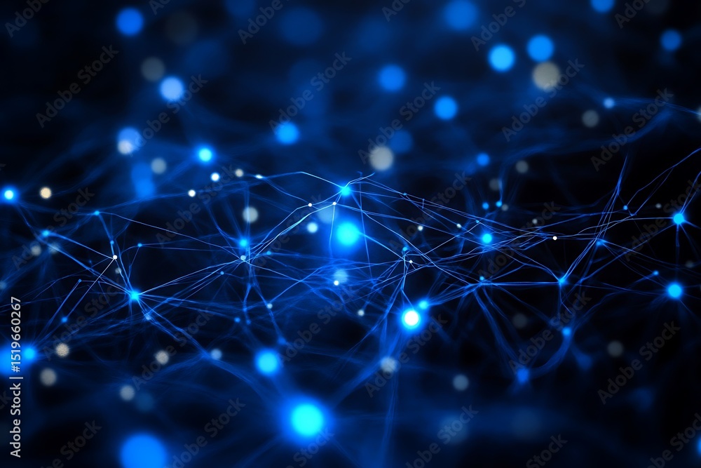 Aufkleber Autonomous IoT networks optimizing energy consumption through predictive data analysis 