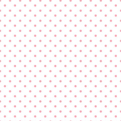 Polka dot vector background. Fashion trendy seamless pattern with circles. Retro wallpaper with dots. Abstract geometric allover print with points, for fabric, paper, textile, clothes and accessories