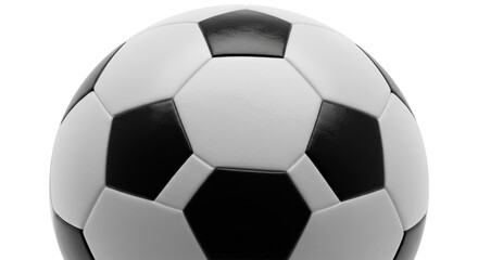 Fototapeta premium Soccer Ball Close-Up