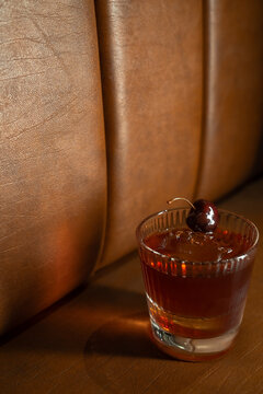 whiskey and cigar