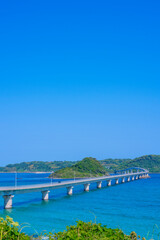【縦写真】角島大橋