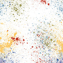 Paint Spatter Splatter Seamless Repeat Pattern