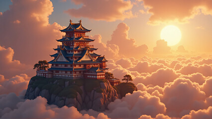 Majestic Clouds: A Sky Full of Wonder