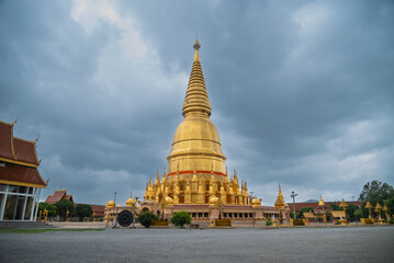 Phra Mahathat Chedi Sri Wiang Chai lamphun thailand...