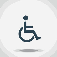 Accessible symbol representing inclusivity in public spaces with a minimalistic design