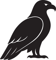eagle silhouette vector