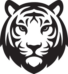 tiger head vector