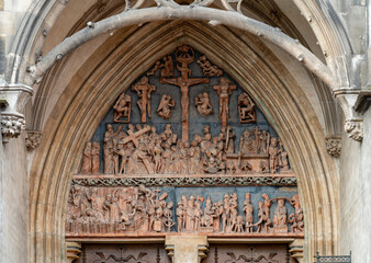 Historic relief in Ulm