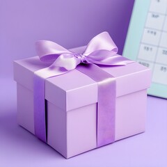pink gift box