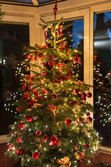 Weihnachtsdeko am Weihnachtsbaum / Christbaum