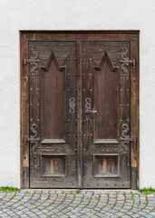 Historic wooden door