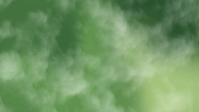 Abstract solid green smoke background with misty creating an airy and organic feel. Perfect for eco themes or calming designs
