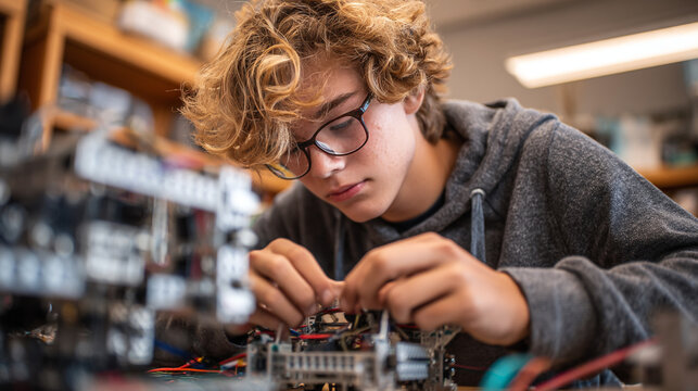 Cutting-Edge Robotics and Engineering Workshop: Hands-On STEM Education for Teenagers in Technology and Innovation