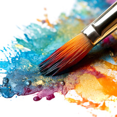 Fototapeta premium Painting brush tip