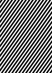Diagonal lines seamless pattern vector illustration, black and white colors diagonal striped background.
