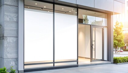 Blank Commercial Space Awaits New Tenant An Opportunity to Transform It Into Something Amazing