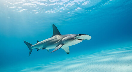 Fototapeta premium requin marteau