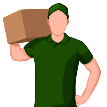 man in green t shirt