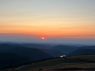 Sunset Vosges 
