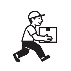 courier delivery person