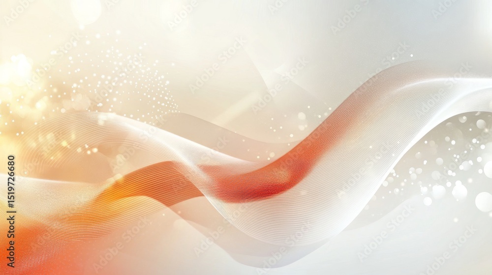Aufkleber futuristic abstract technology background with glowing digital lines, geometric shapes, and dynamic 