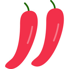 Red Chili Pepper Icon