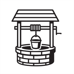 traditional water well