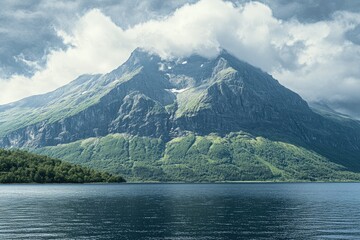 lake in the mountains