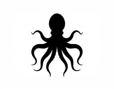 Silhouette de pieuvre