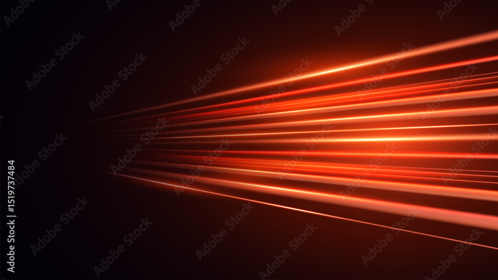 Aufkleber panoramic high speed technology concept, light abstract background. modern abstract high-speed movem