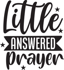 Little answered prayer vector design File