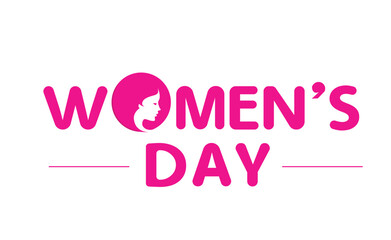 Women's day International logo, unit, banner, women logo