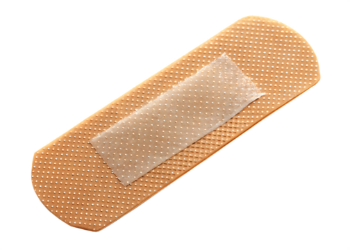 Bandaid bandage isolated on white background, PNG