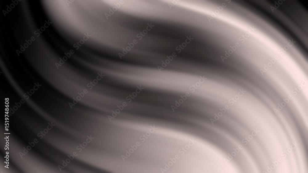Poster smooth, flowing abstract waves in soft sepia tones create a gentle and calming visual effect, abstra